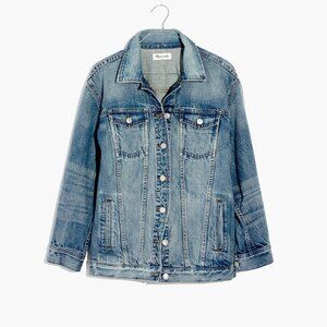 Madewell - The Oversized Jean Jacket - S